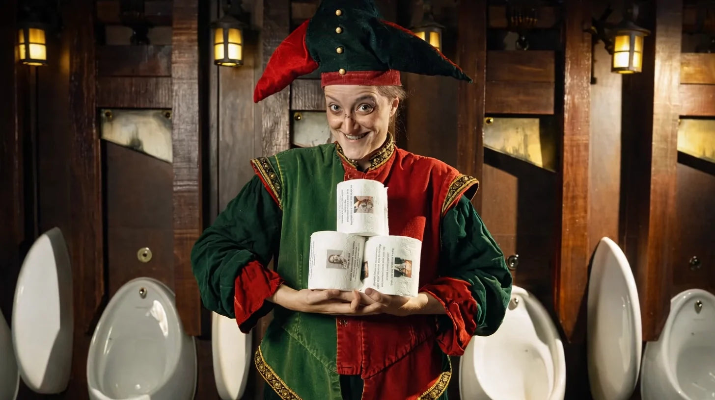 When the London Dungeon Swapped Its Loo Rolls for Political Party Poo Paper