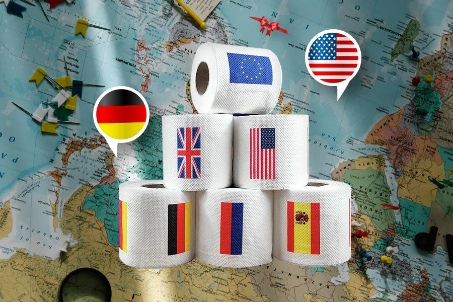 Flags Toilet Paper