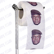 Abdourahamane Tchiani Novelty Toilet Paper Product Image On A Stand