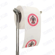 Accrington Stanley Novelty Toilet Paper Product Image On A Stand|Accrington Stanley Novelty Toilet Paper Product Image On It's Side|||||||||||||||