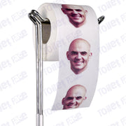 Alain Berset Novelty Toilet Paper Product Image On A Stand