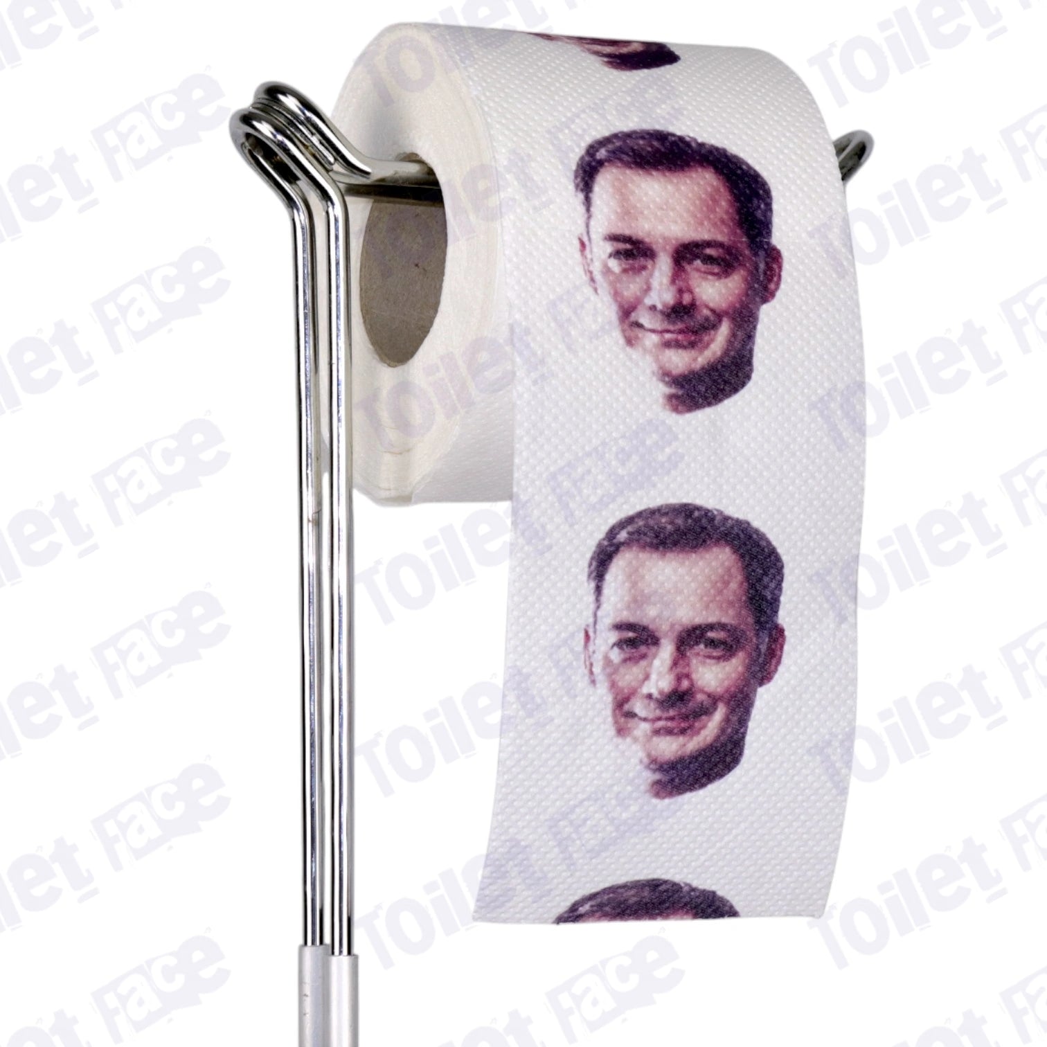 Alexander Lukashenko Novelty Toilet Paper Product Image On A Stand