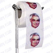 Alistair Darling Novelty Toilet Paper Product Image On A Stand