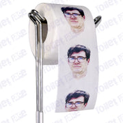 Andy Burnham Novelty Toilet Paper Product Image On A Stand