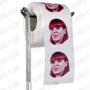 Angela Rayner Novelty Toilet Paper Product Image On A Stand