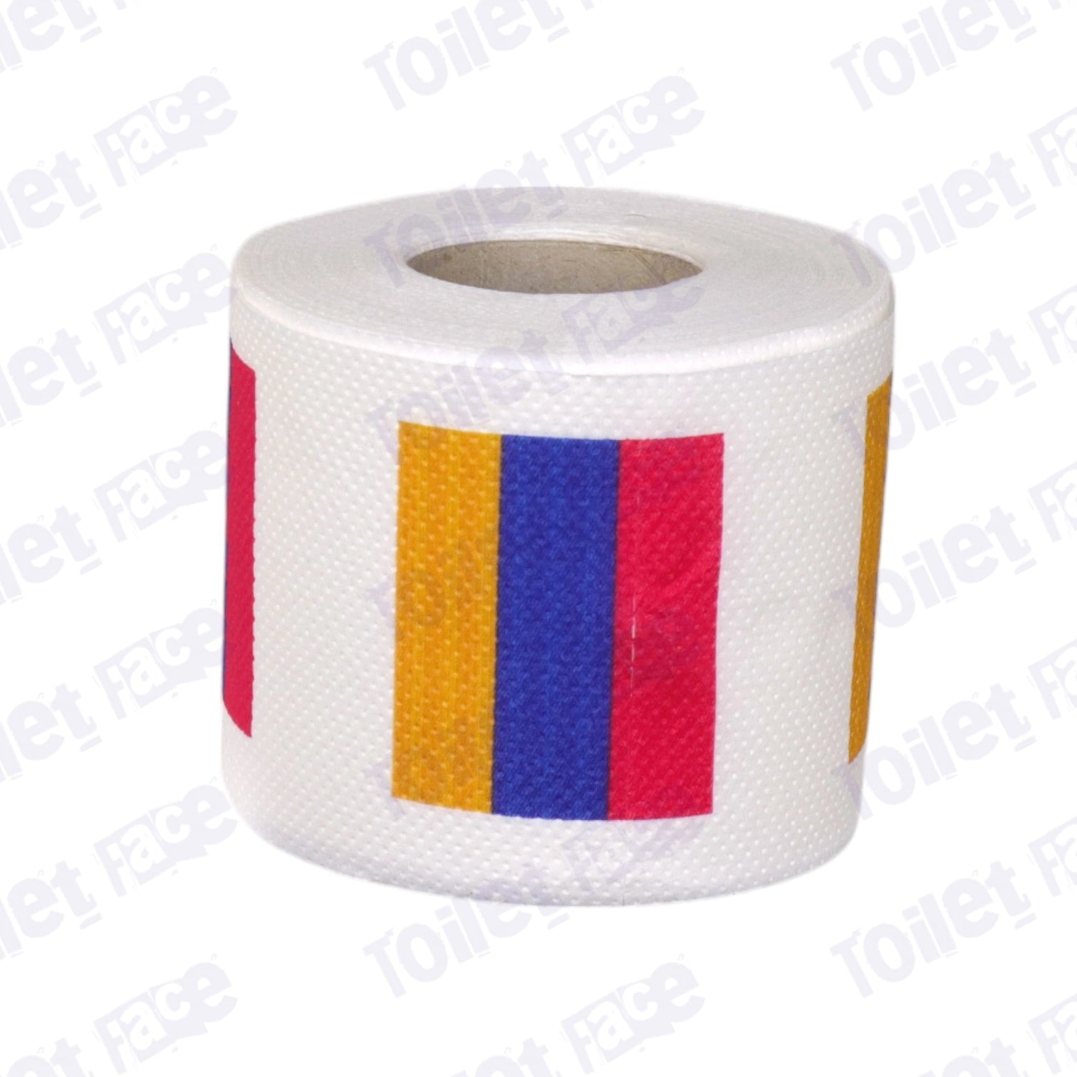armenia flag printed on novelty toilet paper roll
