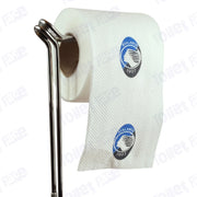 Atalanta Novelty Toilet Paper Product Image On A Stand|Atalanta Novelty Toilet Paper Product Image On It's Side|||||||||||||||