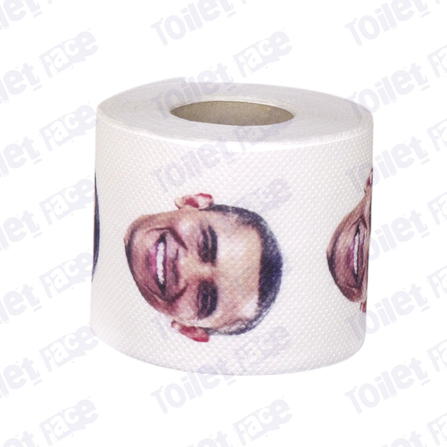 Barack Obama Novelty Toilet Paper Product Image On It's Side