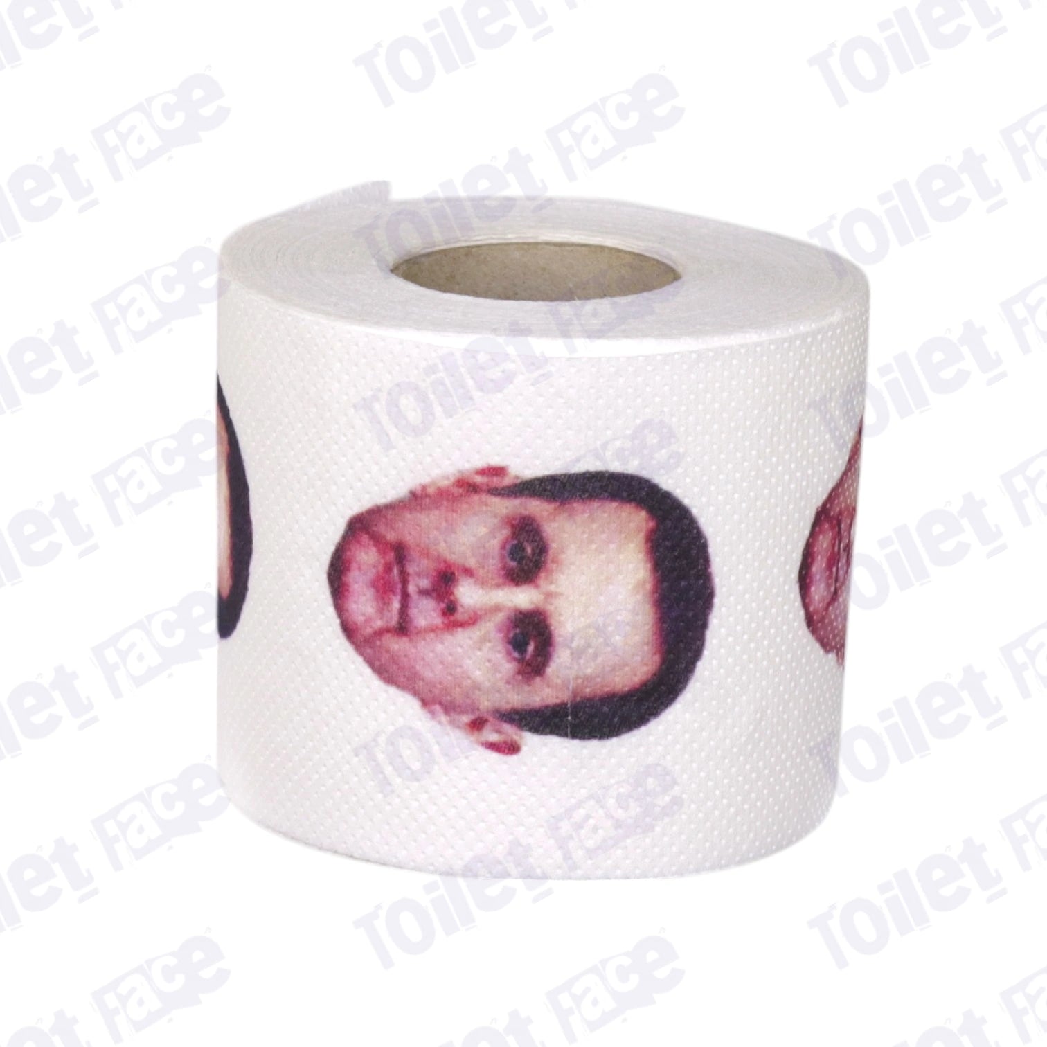 Bashar al-Assad Novelty Toilet Paper Product Image On It's Side
