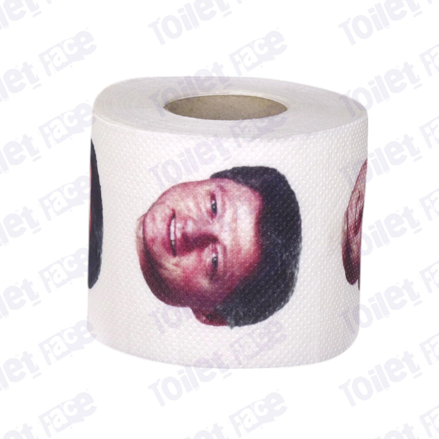 Bill Clinton Novelty Toilet Paper Product Image On It's Side