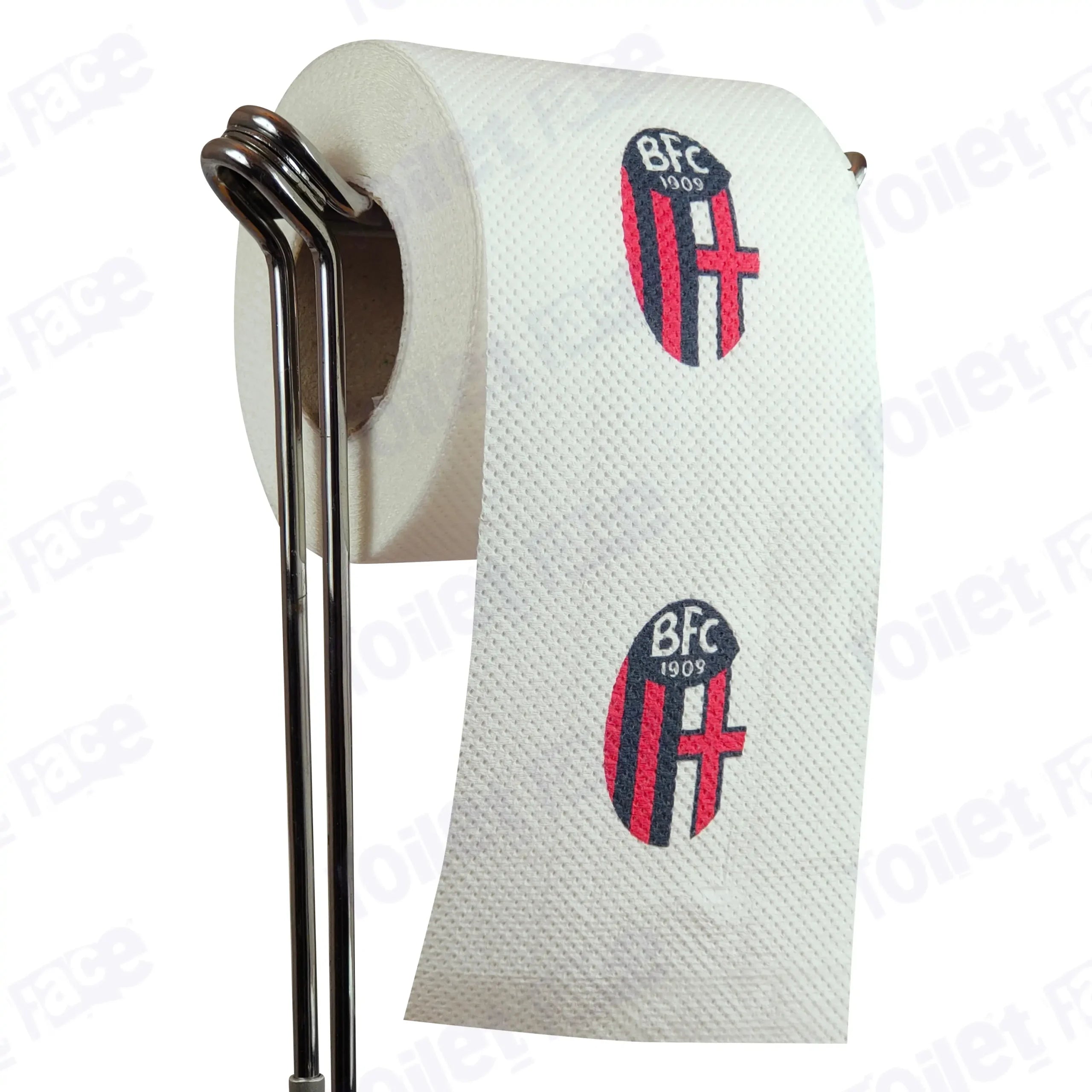 Bologna Novelty Toilet Paper Product Image On A Stand|Bologna Novelty Toilet Paper Product Image On It's Side|||||||||||||||