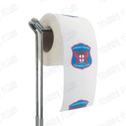 Carlisle United Novelty Toilet Paper Product Image On A Stand|Carlisle United Novelty Toilet Paper Product Image On It's Side|||||||||||||||||||||||