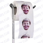 Caroline Lucas Novelty Toilet Paper Product Image On A Stand
