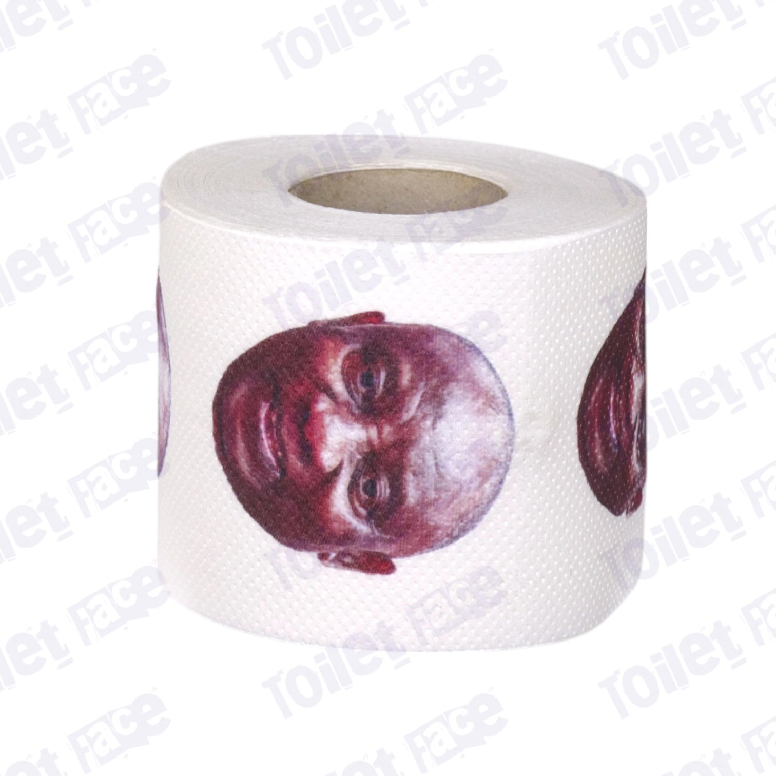 Cyril Ramaphosa Novelty Toilet Paper Product Image On It's Side