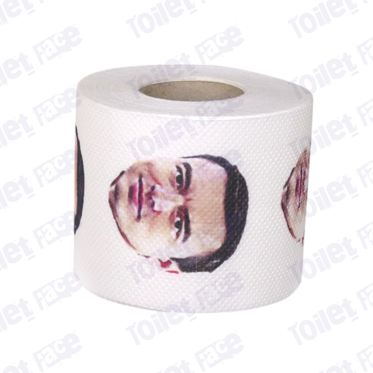 Daniel Noboa Novelty Toilet Paper Product Image On It's Side