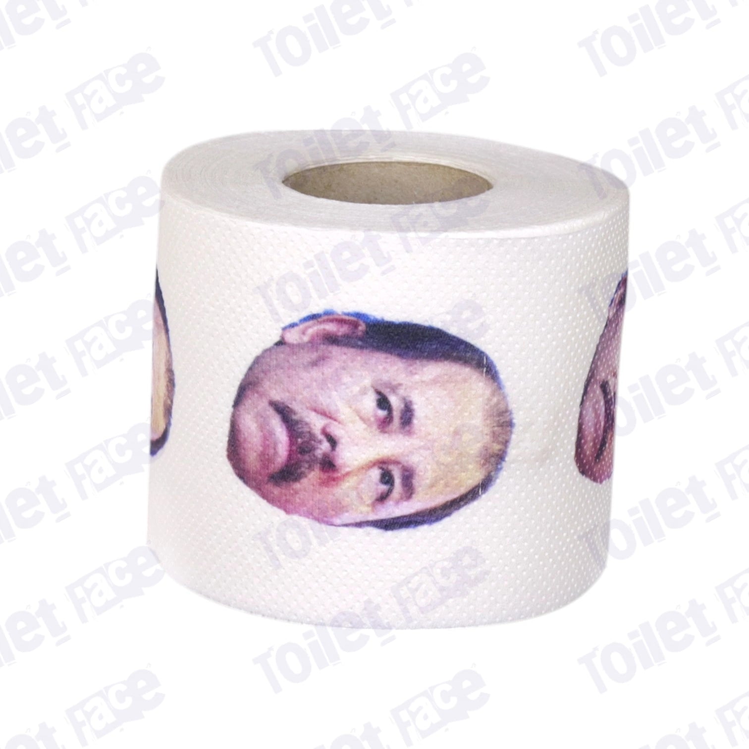 Daniel Ortega Novelty Toilet Paper Product Image On It's Side