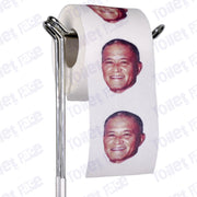 David Kabua Novelty Toilet Paper Product Image On A Stand
