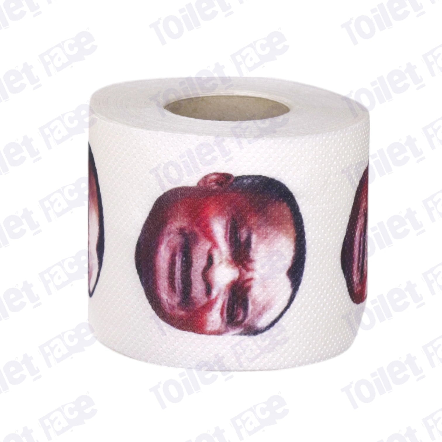 Denis Sassou Nguesso Novelty Toilet Paper Product Image On It's Side