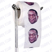 Emmerson Mnangagwa Novelty Toilet Paper Product Image On A Stand