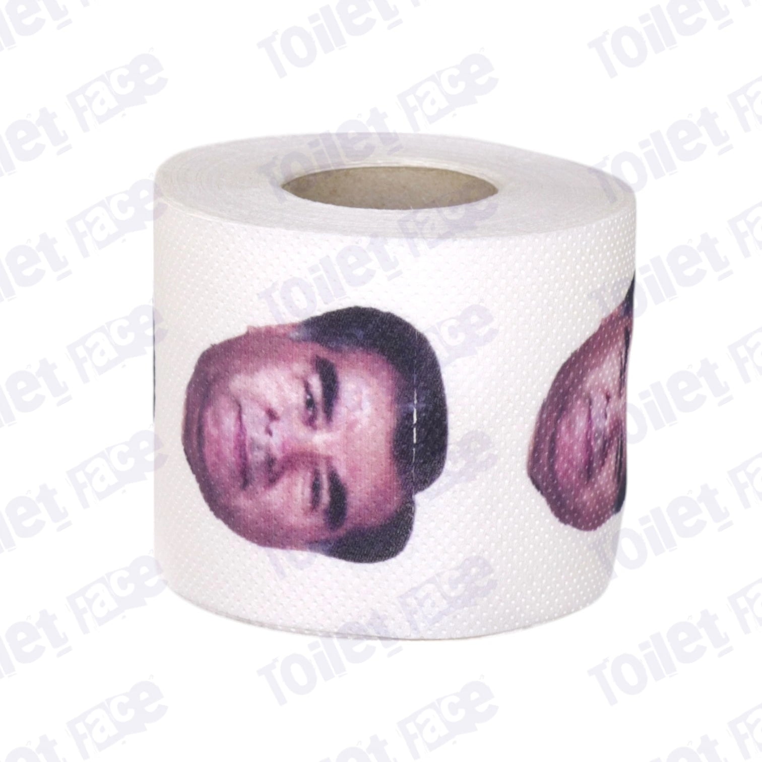 Emomali Rahmon Novelty Toilet Paper Product Image On It's Side