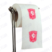 FC Twente Novelty Toilet Paper Product Image On A Stand|FC Twente Novelty Toilet Paper Product Image On It's Side|||||||||||||||