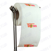 FC Union Berlin Novelty Toilet Paper Product Image On A Stand|FC Union Berlin Novelty Toilet Paper Product Image On It's Side|||||||||||||||