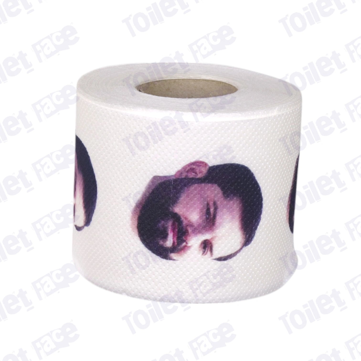 Gabriel Boric Novelty Toilet Paper Product Image On It's Side