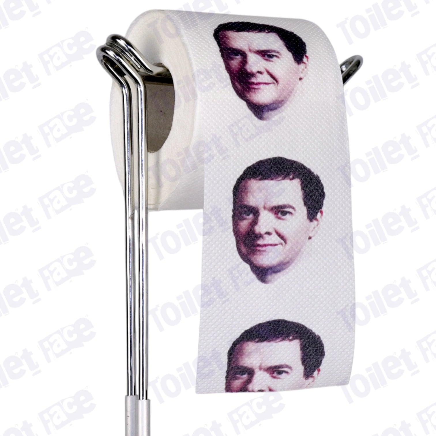 George Osborne Novelty Toilet Paper Product Image On A Stand