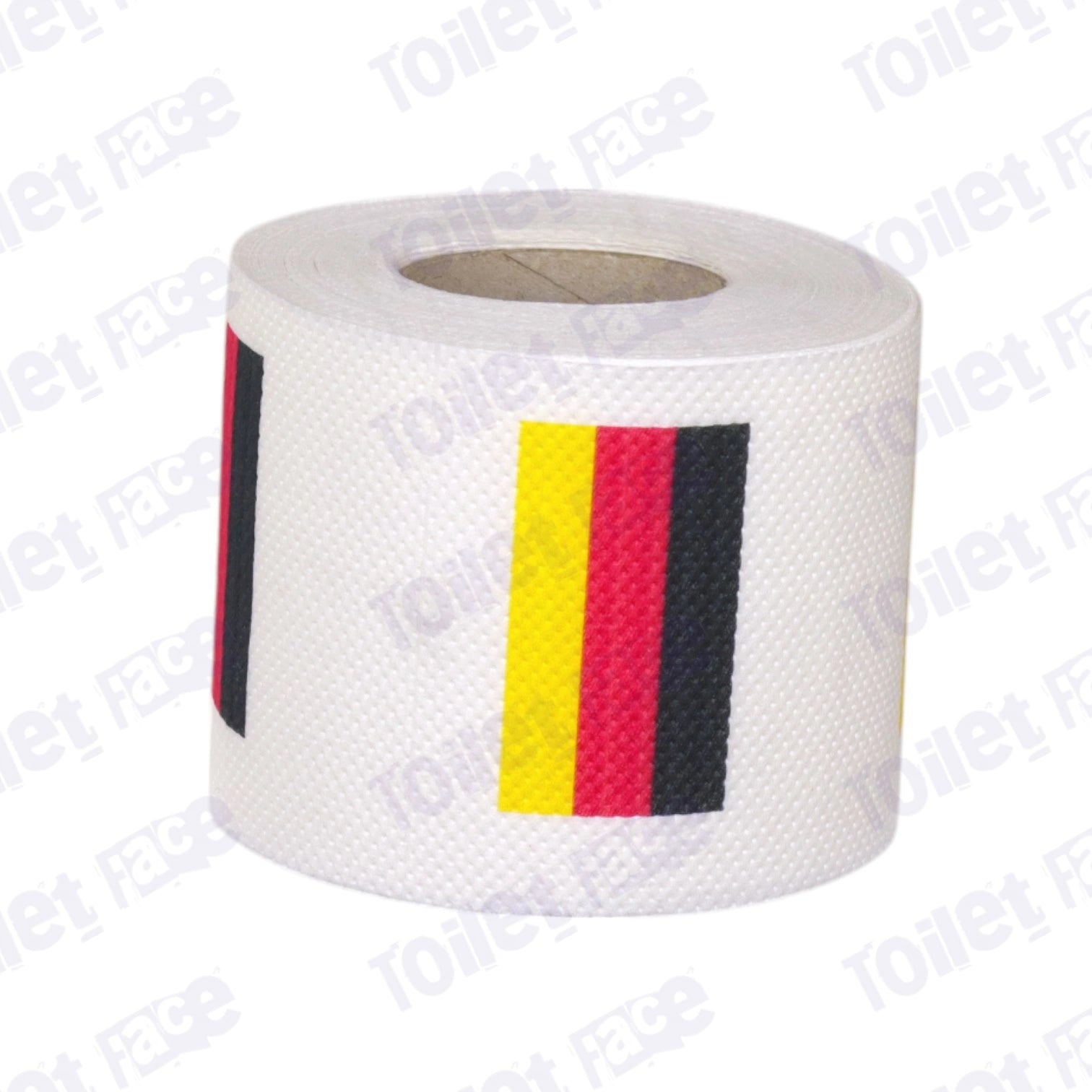 germany flag printed on novelty toilet paper roll