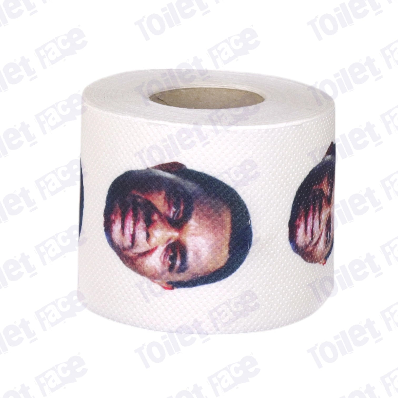 Hakainde Hichilema Novelty Toilet Paper Product Image On It's Side