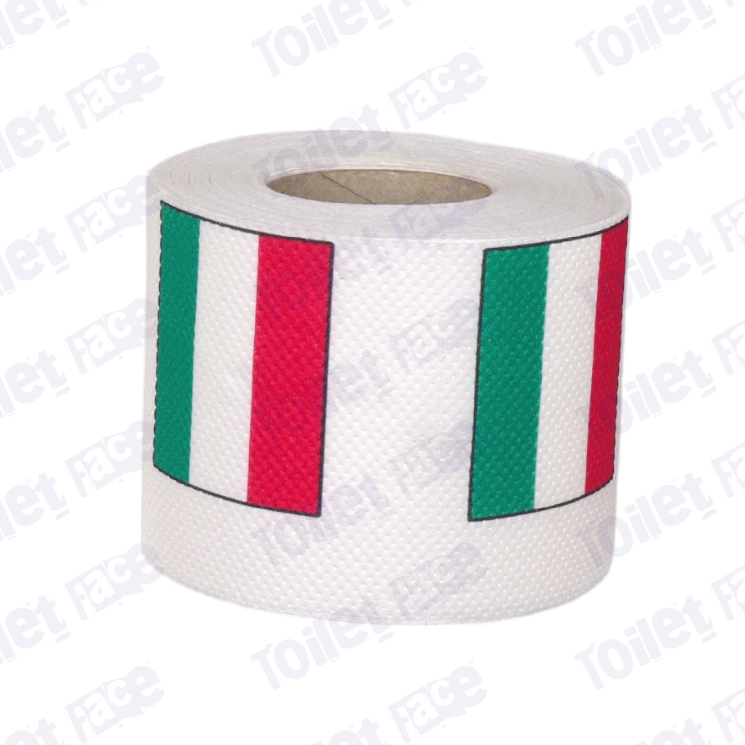 hungary flag printed on novelty toilet paper roll