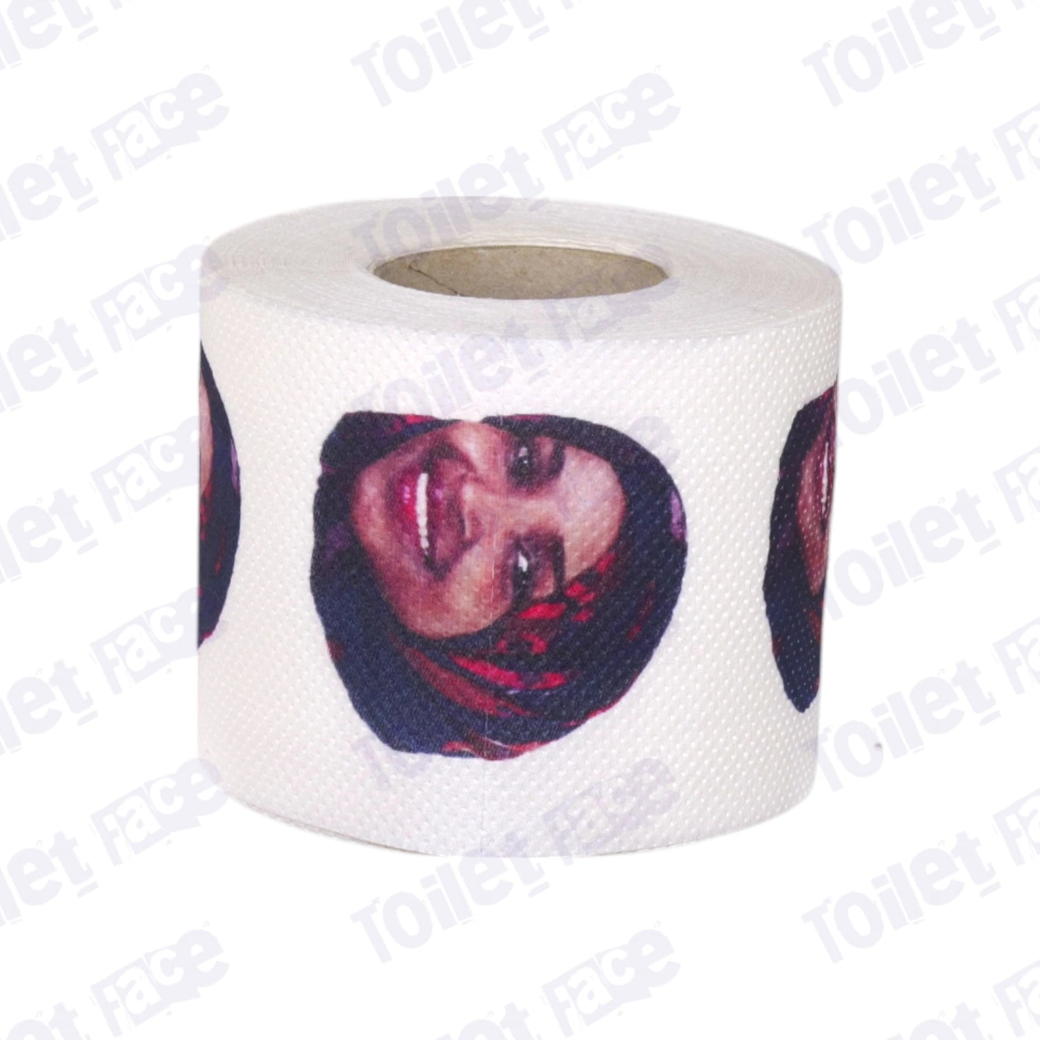 Ilhan Omar Novelty Toilet Paper Product Image On It's Side