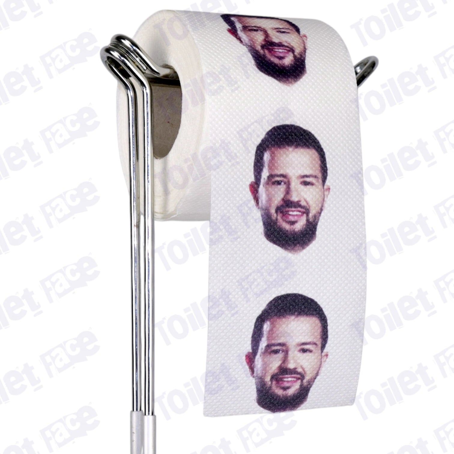 Jakov Milatović Novelty Toilet Paper Product Image On A Stand