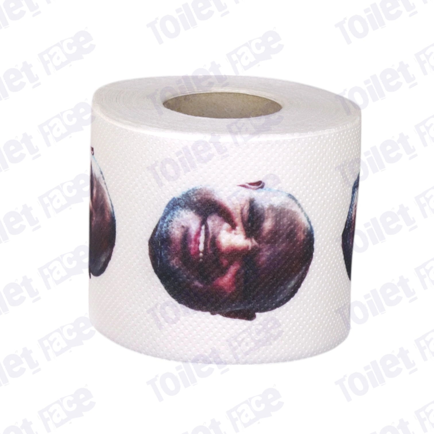 James Marape Novelty Toilet Paper Product Image On It's Side