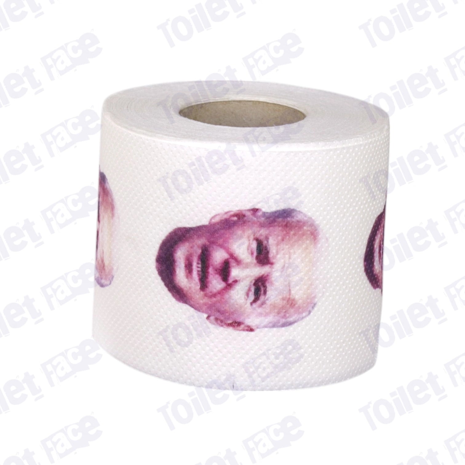 Joe Biden Novelty Toilet Paper Product Image On It's Side