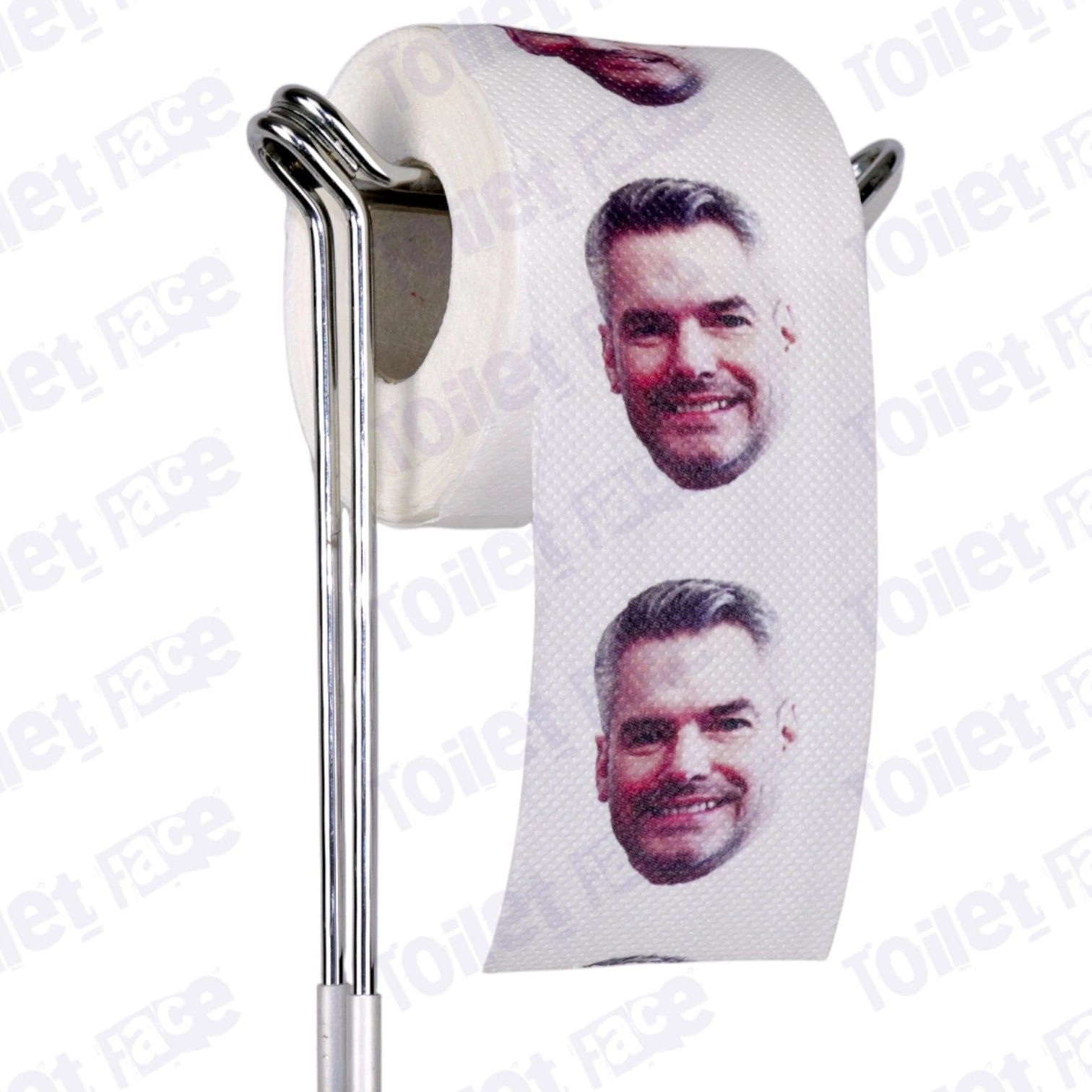 Karl Nehammer Novelty Toilet Paper Product Image On A Stand