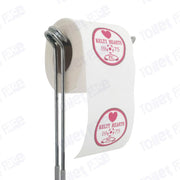 Kelty Hearts Novelty Toilet Paper Product Image On A Stand|Kelty Hearts Novelty Toilet Paper Product Image On It's Side|