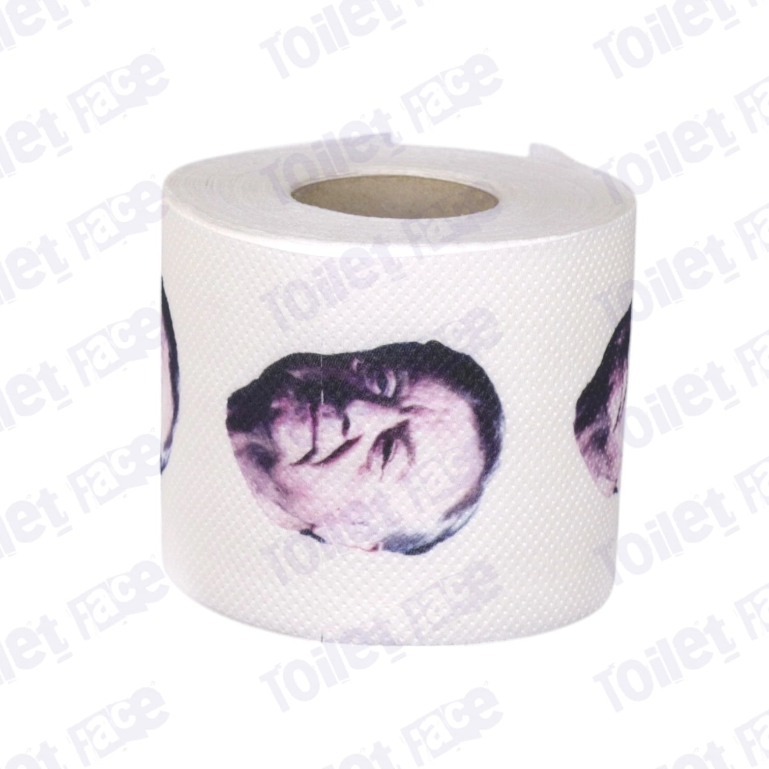 Ken Clarke Novelty Toilet Paper Product Image On It's Side
