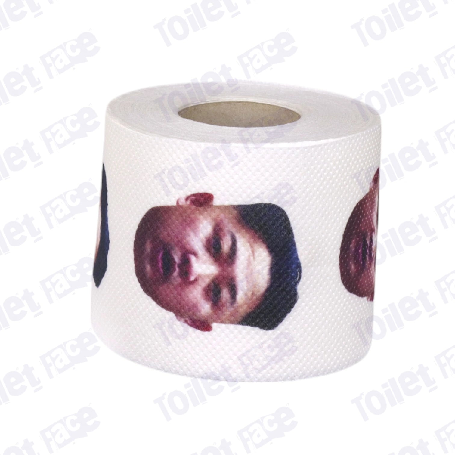 Kim Jong Un Novelty Toilet Paper Product Image On It's Side