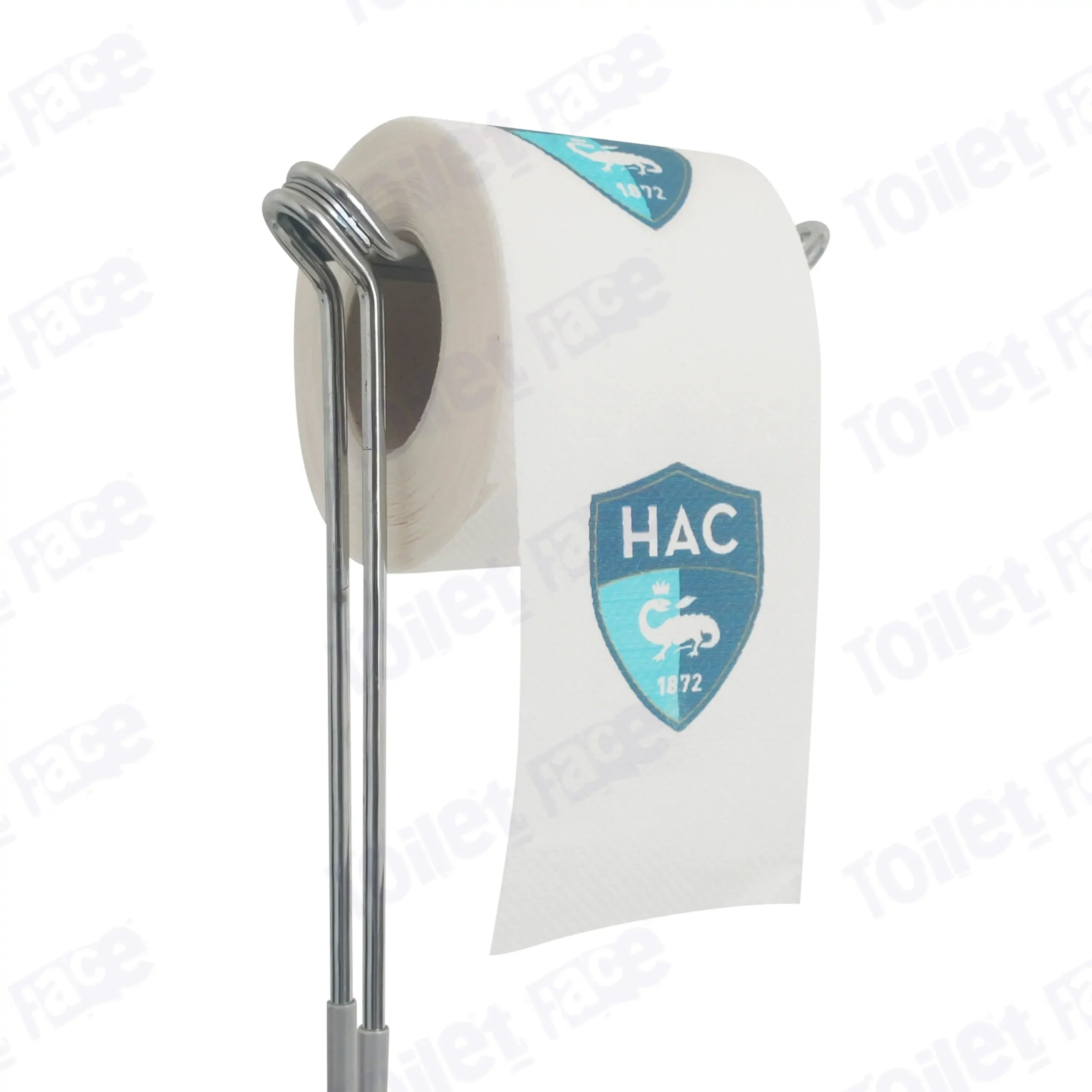 Le Havre Novelty Toilet Paper Product Image On A Stand|Le Havre Novelty Toilet Paper Product Image On It's Side|