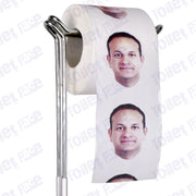 Leo Varadkar Novelty Toilet Paper Product Image On A Stand
