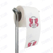 Leyton Orient Novelty Toilet Paper Product Image On A Stand|Leyton Orient Novelty Toilet Paper Product Image On It's Side|||||||||||||||||||||||