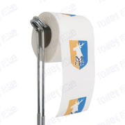 Mansfield Town Novelty Toilet Paper Product Image On A Stand|Mansfield Town Novelty Toilet Paper Product Image On It's Side|||||||||||||||||||||||