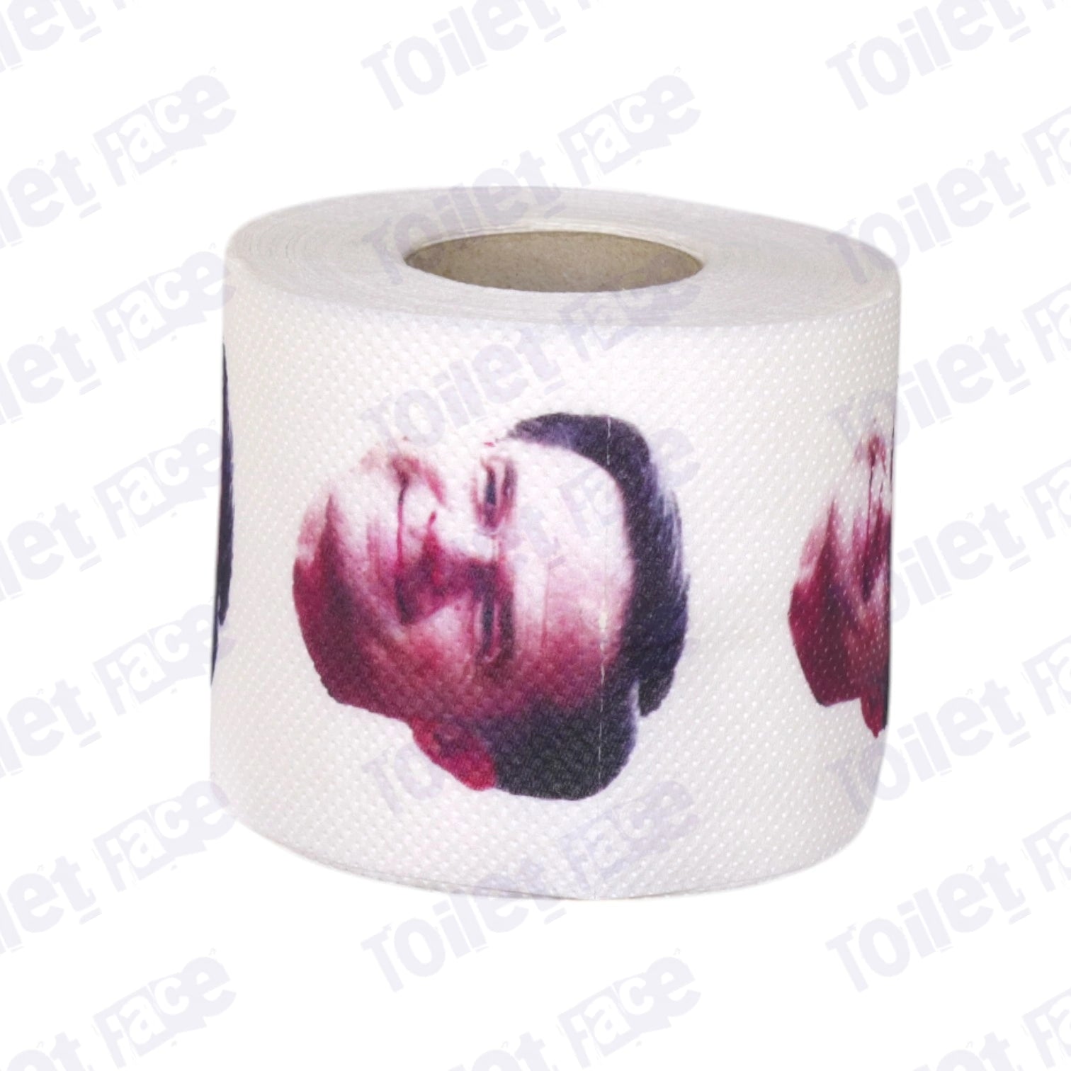 Mark Rutte Novelty Toilet Paper Product Image On It's Side