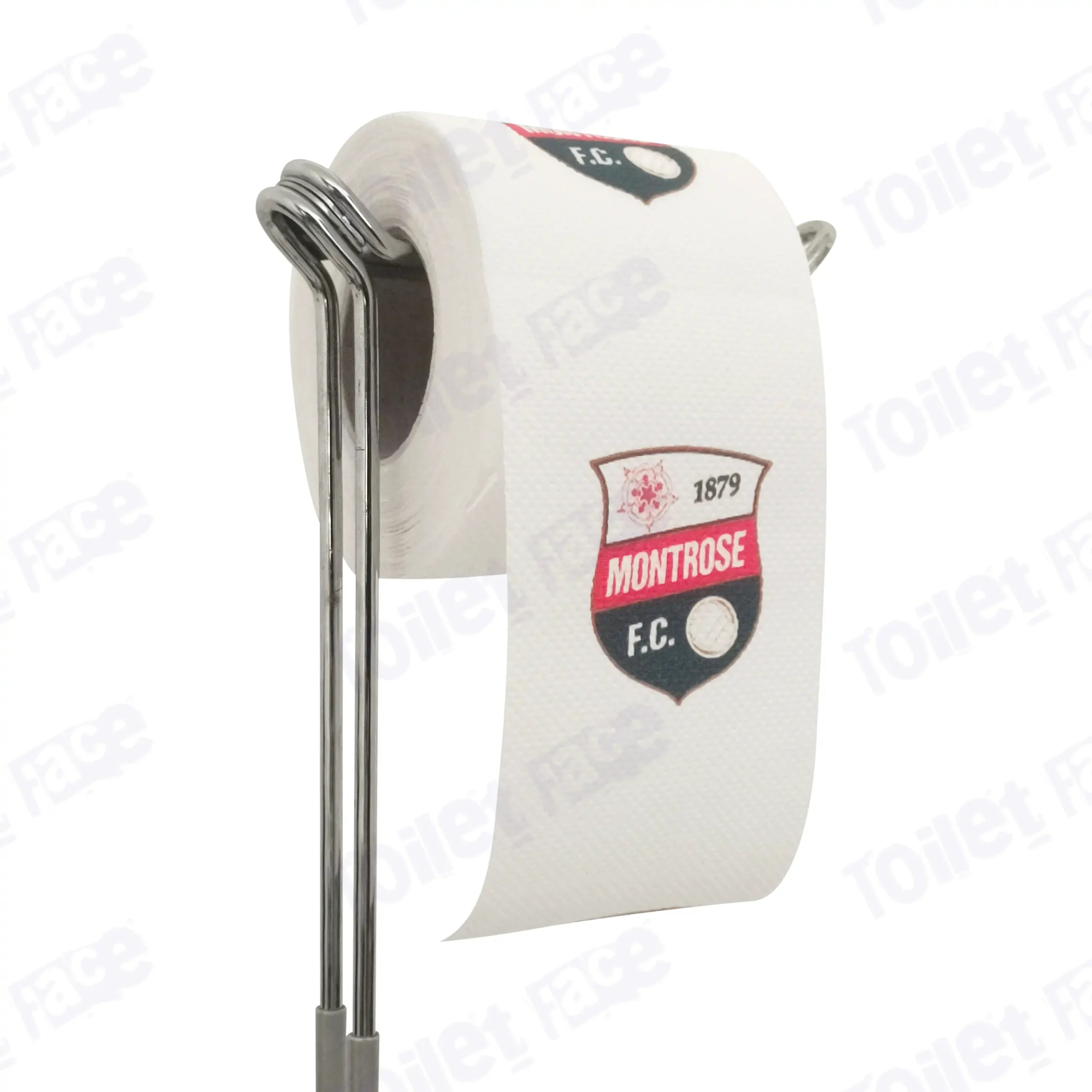 Montrose Novelty Toilet Paper Product Image On A Stand|Montrose Novelty Toilet Paper Product Image On It's Side|||||||||||||||