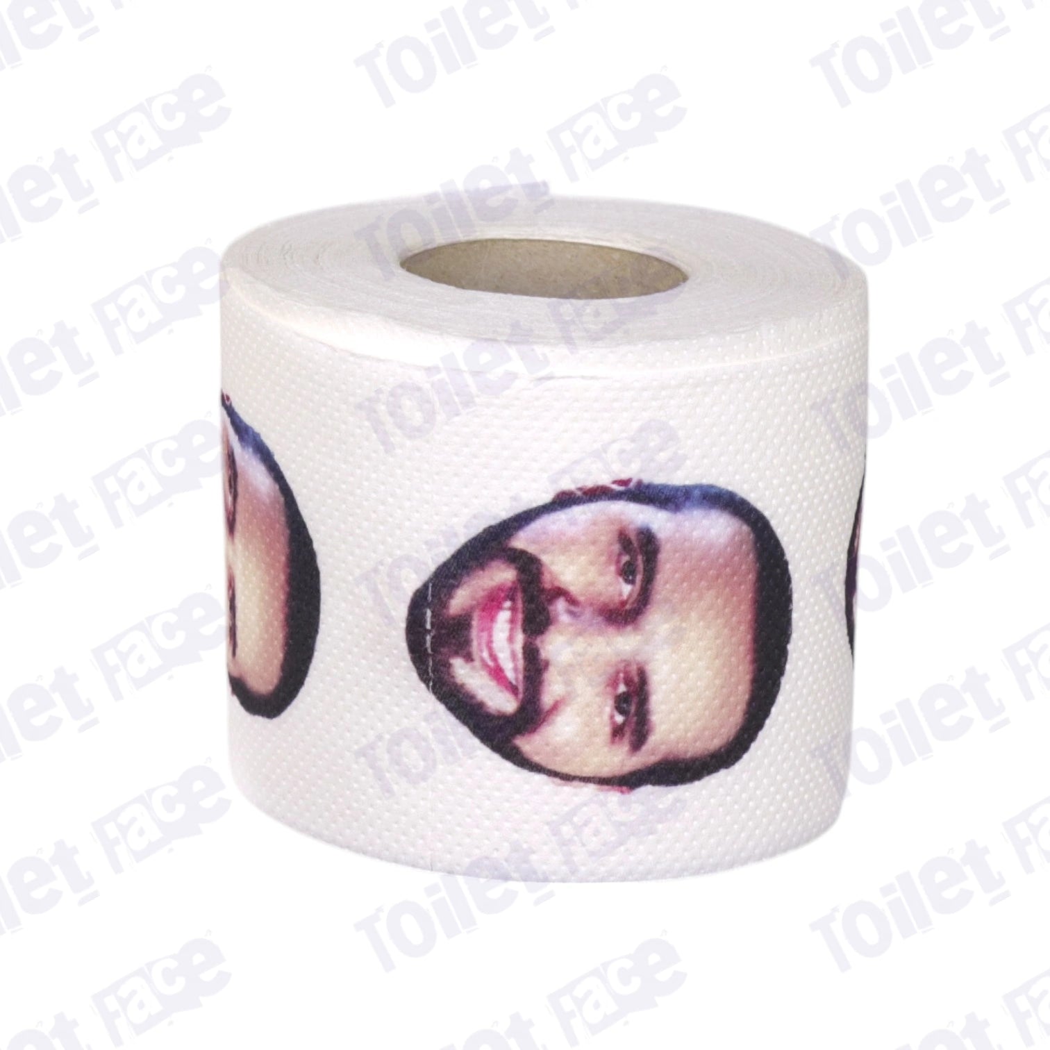 Nayib Bukele Novelty Toilet Paper Product Image On It's Side