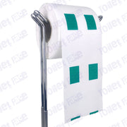 nigeria flag novelty toilet paper on a holder