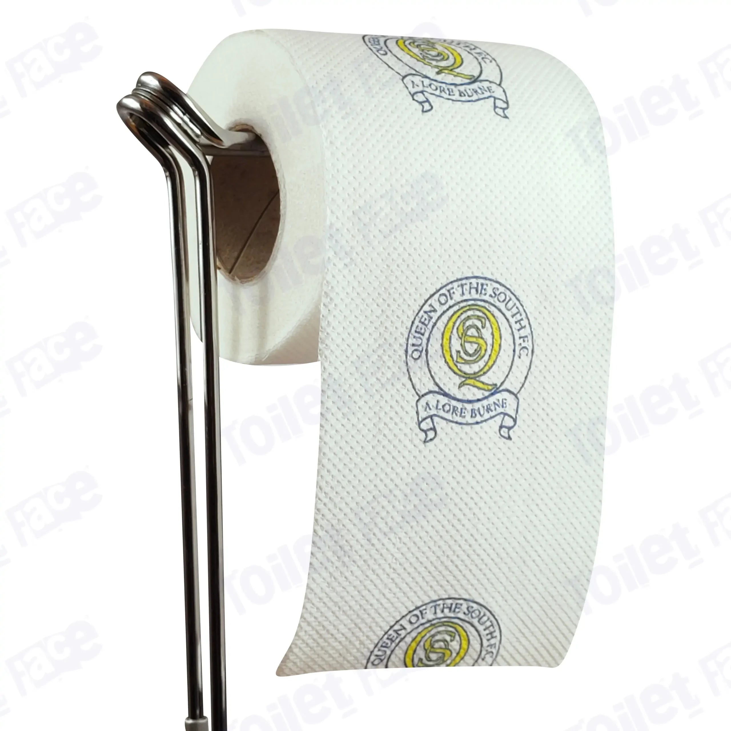Queen Of The South Novelty Toilet Paper Product Image On A Stand|Queen Of The South Novelty Toilet Paper Product Image On It's Side|||||||||||||||||||||||