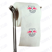 RB Leipzig Novelty Toilet Paper Product Image On A Stand|RB Leipzig Novelty Toilet Paper Product Image On It's Side|||||||||||||||