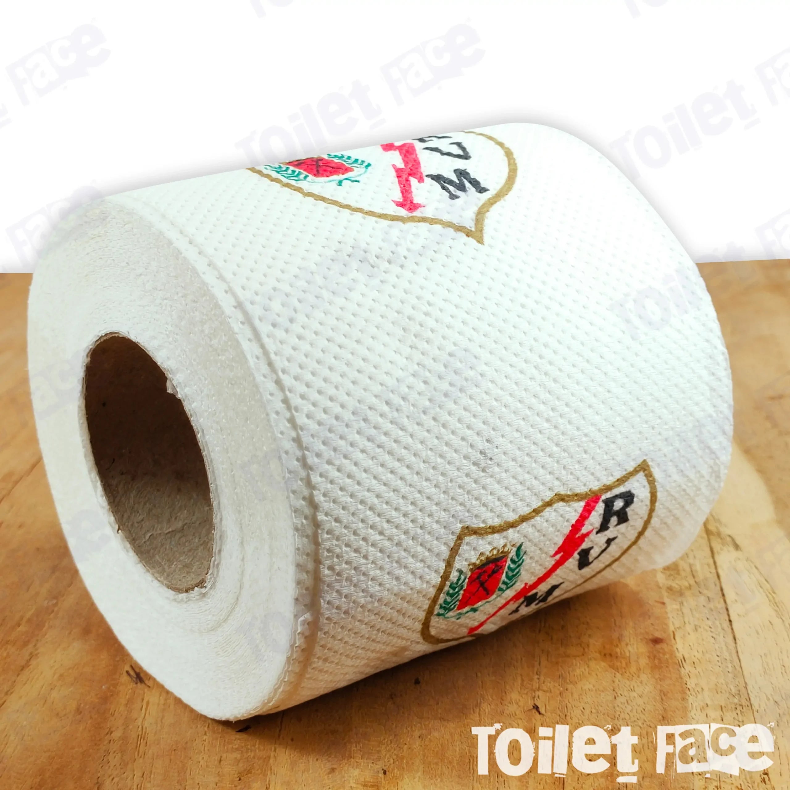 Rayo Vallecano Football Club Novelty Toilet Paper